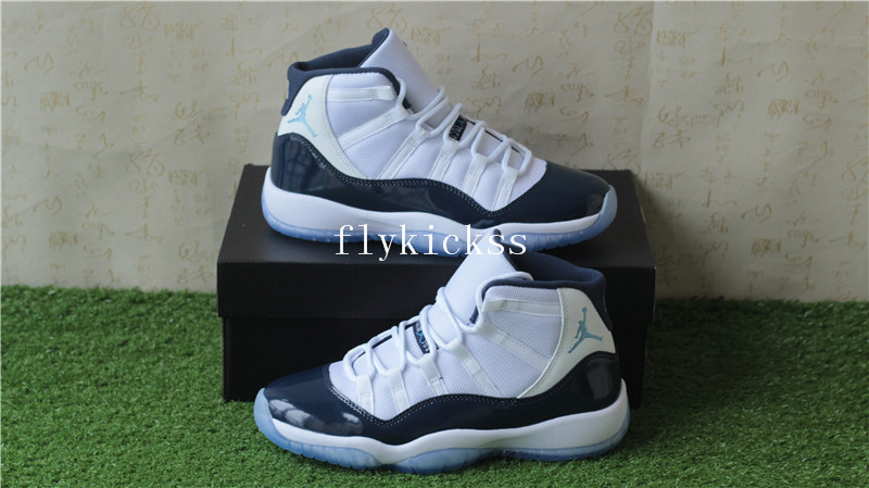 Authentic Air Jordan 11 Midnight Navy Blue GS